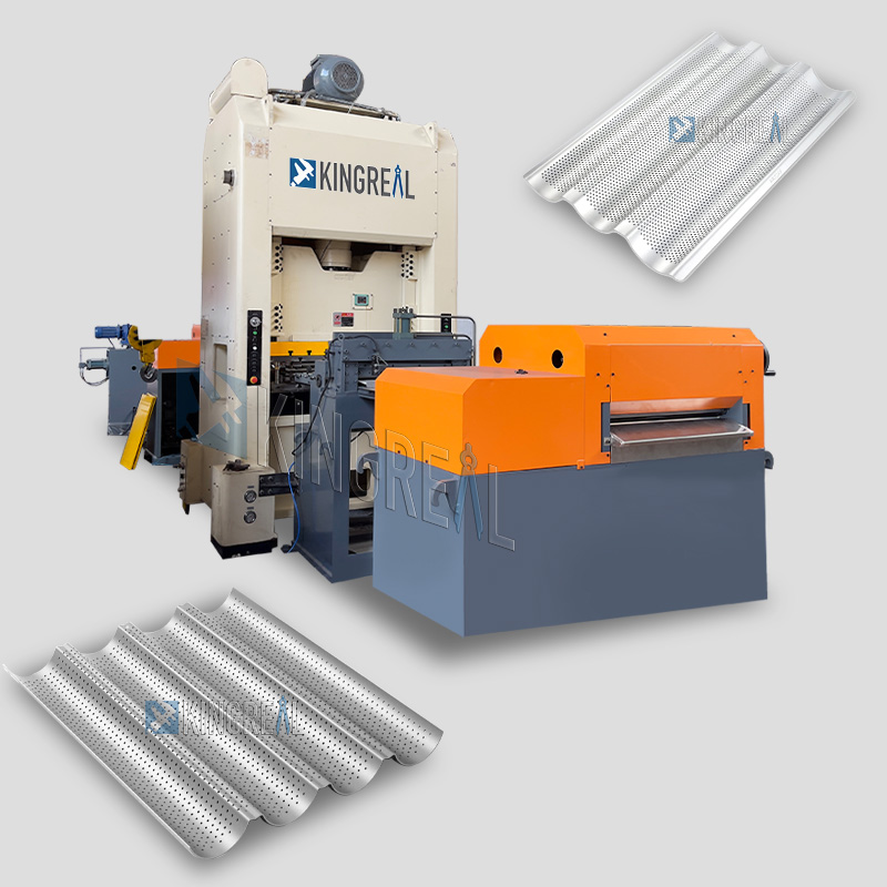 Металл багет науасы перфорацияланған тесуге арналған машина